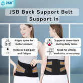 Back Support Belt for Posture Universal Size JSB BS02